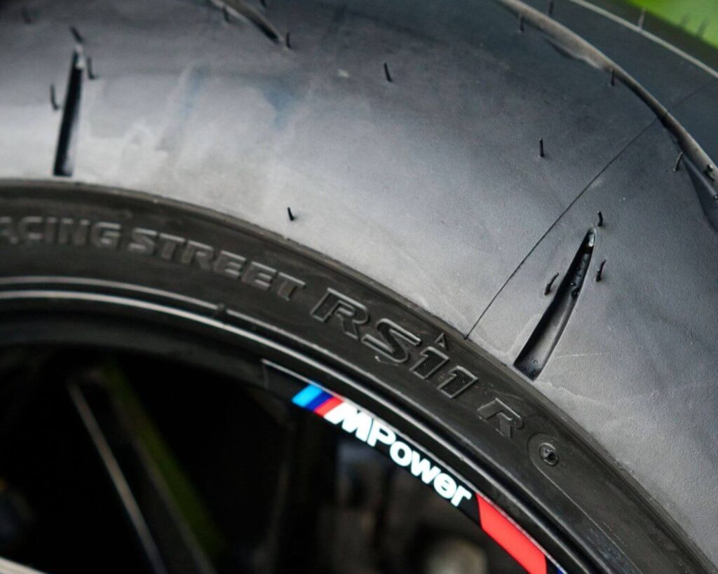Bridgestone Battlax RS11 Rear Tyre Detail