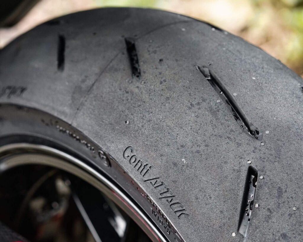 ContiAttack SM 2 Rear Tire Detail
