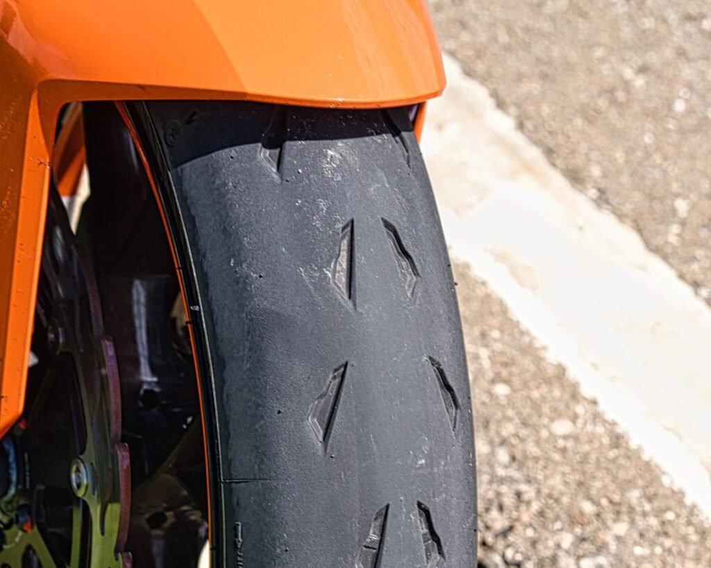 Michelin Power Cup 2 Front Tire Wear