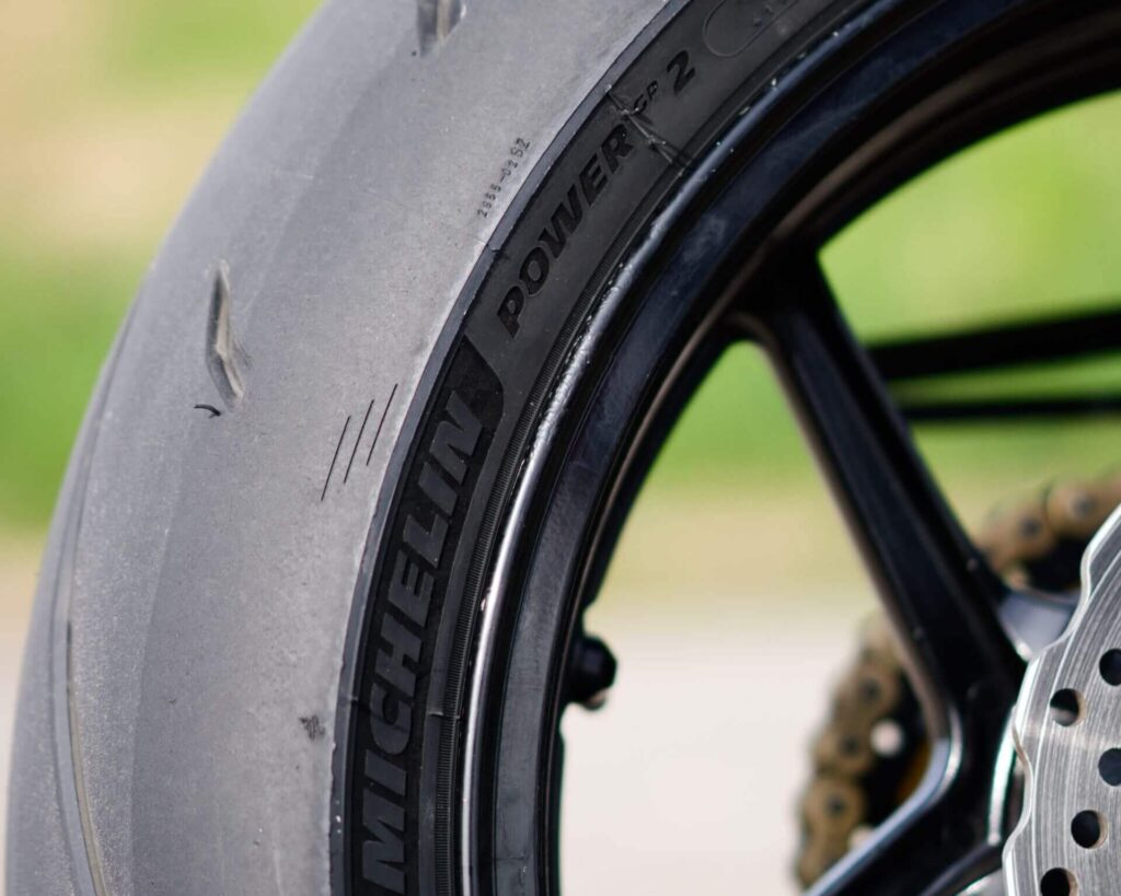 Michelin Power GP 2 Rear Tire Detail
