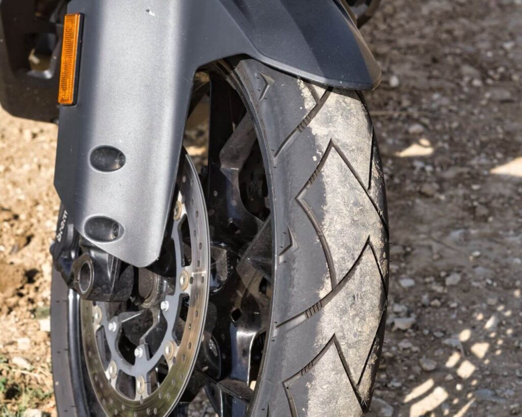 Mitas Terra Force R Front Tyre Detail