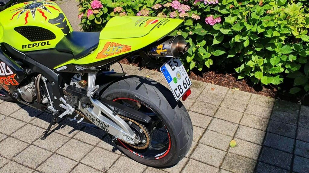 Pirelli Diablo Rosso II Rear Tyre Honda CBR600RR