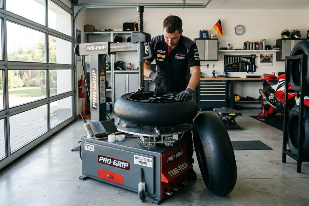 Slick Tire Mounting